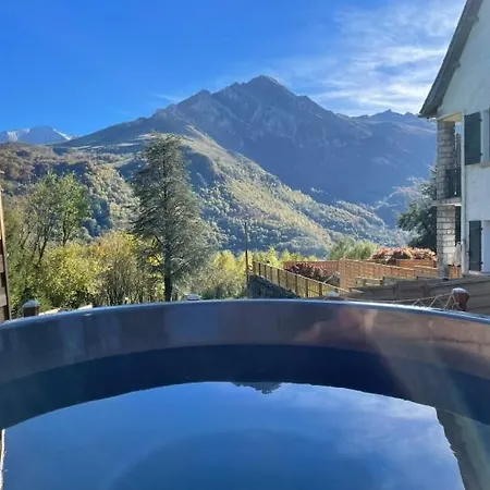 Les Du Soulor Le Soum Avec Bain Nordique Et Sauna A 2 Minutes Du Centre D'arrens Marsous Arrens-Marsous